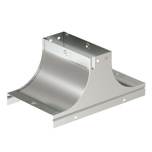 Крышка-ответвитель TS осн.200 H80 в комплекте с крепежными элементами и соединительными пластинами, необходимыми для монтажа