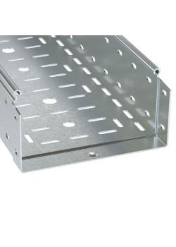 Лоток перфорированный 500х100 L3000 толщина 1,2 мм