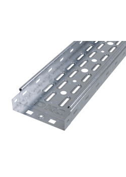 Лоток перфорированный 200х80 L3000, RAL9010