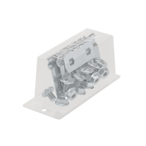 Угол CPO 90 горизонтальный 90° 400x80 в комплекте с крепежными элементами и соединительными пластинами, необходимыми для монтажа, горячеоцинкованный