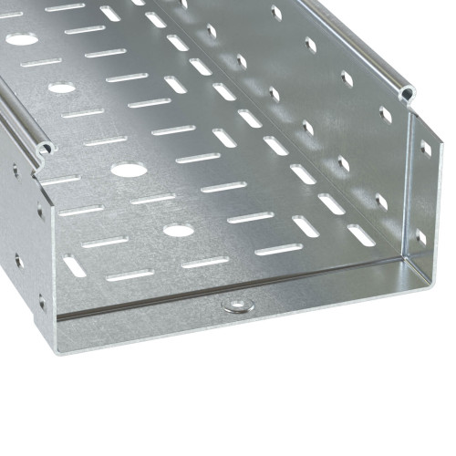 Лоток перфорированный 600х100 L3000 толщина 1,2 мм
