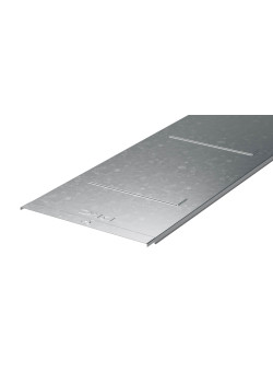 Крышка на лоток с заземлением осн.600 L2000 INOX