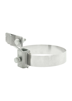 Хомут на металлические трубы, D80-160 мм