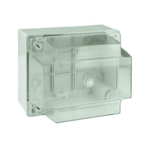 Коробка ответвит. с гладкими стенками и прозрачной крышкой, IP56, 150х110х135мм