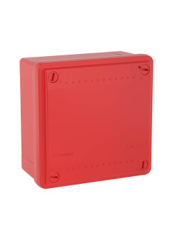 Коробка ответвит. с гладкими стенками,  IP56, 100х100х50мм,цвет красный