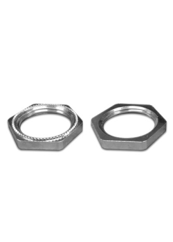 Гайка заземляющая M63x1,5 никелированная латунь