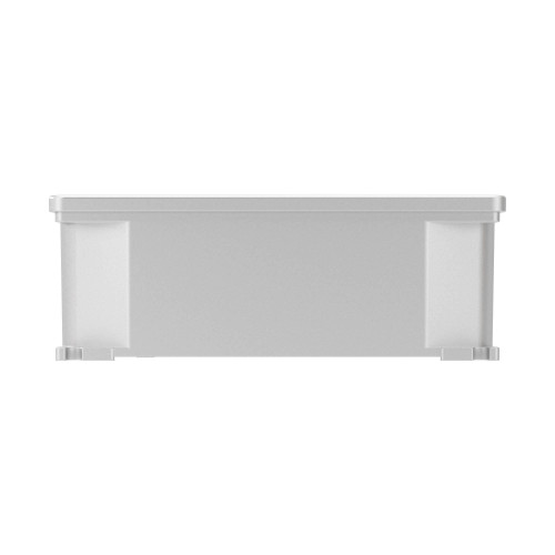 Коробка ответвительная алюминиевая окрашенная, IP66/IP67, RAL9006, 239х202х85мм