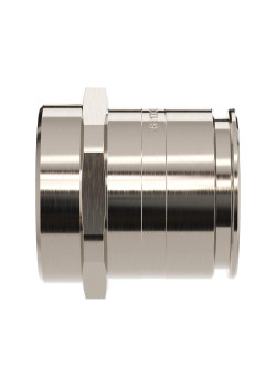 Муфта труба-коробка д.32мм, IP66/IP67, М32х1,5, нержавеющая сталь AISI 316L