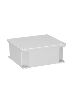 Коробка ответвительная алюминиевая окрашенная, IP66/IP67, RAL9006, 178х155х74мм