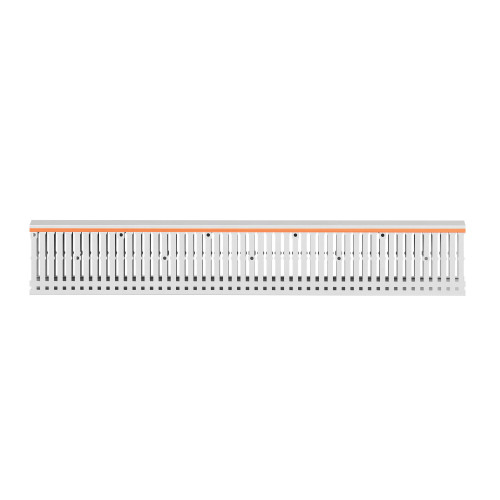 Короб перфорированный RLHF6 40x80, без галогенов, светло-серый