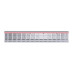 Короб перфорированный, серый RL6 60x80 Короб перфорированный, серый RL6 60x80