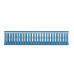 Короб перфорированный, синий RL12 60x100 Короб перфорированный, синий RL12 60x100