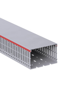 Короб перфорированный, серый RL6 100x60