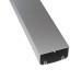 Алюминиевый кабель-канал 90х50 мм (с 1 крышкой), цвет серебристыйметаллик Алюминиевый кабель-канал 90х50 мм (с 1 крышкой), цвет серебристыйметаллик