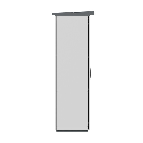 Заглушка для козырька R5TTL корпусов CQE, Г=400 мм, RAL7011 (замена на R5TTLPB40) RAM block
