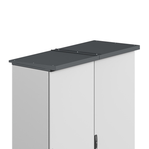 Заглушка для козырька R5TTL корпусов CQE, Г=400 мм, RAL7011 (замена на R5TTLPB40) RAM block