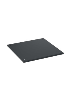 Крыша сплошная для шкафов CQE N и CQE, цвет черный RAL 9005 ШхГ 300x600 мм, РАМ Пауэр (RAM power)