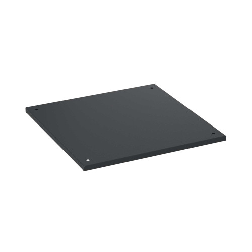 Крыша сплошная для шкафов CQE N и CQE, цвет черный RAL 9005 ШхГ 800x600 мм, РАМ Пауэр (RAM power)