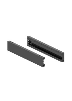 Панели цоколя для корпусов CQE & CQE N, ШхГ 800 мм, В=100 мм, RAL9005, комплект - 2 шт. RAM block