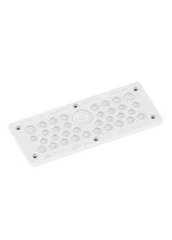 Мембранный кабельный ввод, EPDM, IP66, t эксп. -70..+90, ШхВ 216х89 мм,16xø2,0-12,0 мм, 16xø2,0-14,0 мм, 2xø2,0-18,0 мм, 1xø2,0-32,0 мм
