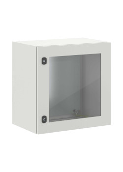 Корпус навесной STE с М/П с прозрачной дверью ВxШxГ 600x600x400 мм, IP66