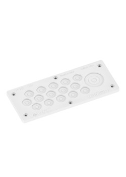 Мембранный кабельный ввод, EPDM, IP66, t эксп. -70..+90, ШхВ 216х89 мм,15xø2,0-20,0 мм, 1xø2,0-40,5 мм