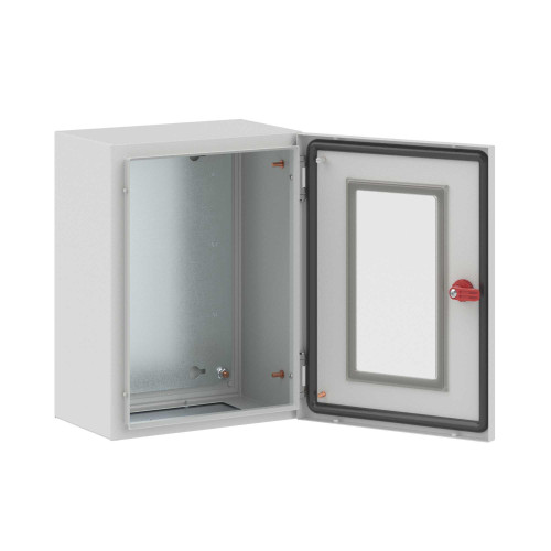 Корпус навесной ST с М/П с прозрачной дверью ВxШxГ 400x300x200 мм, IP66