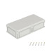 Корпус RAM box без МП 600х300х146 мм, с фланцами, непрозрачная крышка высотой 21 мм, IP66/IP67