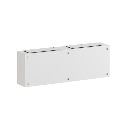 Корпус клеммный металлический SDE ВxШxГ 600x200x120 мм с фланцами, IP66