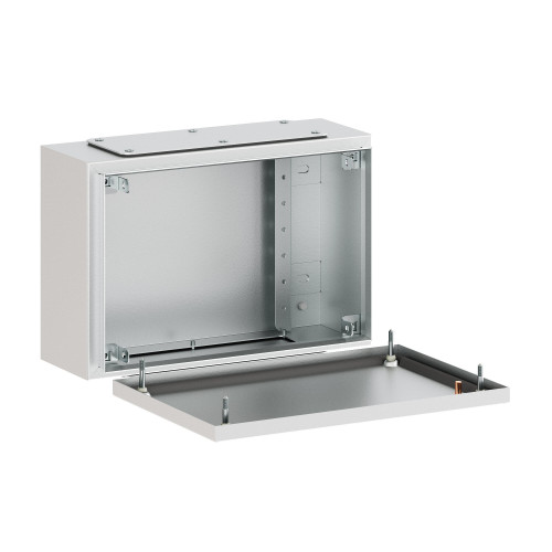 Корпус клеммный металлический SDE ВxШxГ 300x200x120 мм с фланцами, IP66