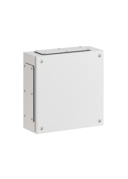 Корпус клеммный металлический SDE ВxШxГ 300x300x120 мм с фланцами, IP66