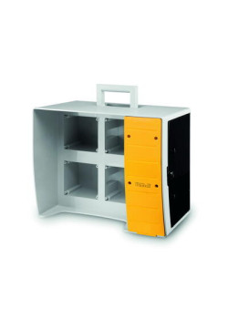 MBOX2 Корпус на 16 модулей и 4 поста с основанием 136х125 мм.