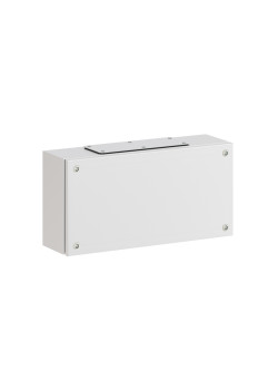 Корпус клеммный металлический SDE ВxШxГ 400x200x120 мм с фланцами, IP66