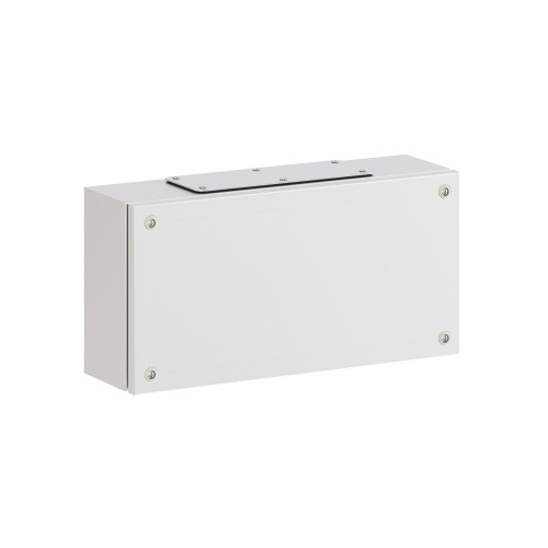 Корпус клеммный металлический SDE ВxШxГ 400x200x120 мм с фланцами, IP66