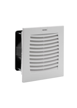 Вентилятор с фильтром ЭМС 100 м3/ч, 115&230В AC, 152х152 мм, IP54