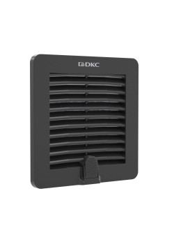 Вентиляционная решетка с фильтром RF 112x112 мм, IP54, RAL9005