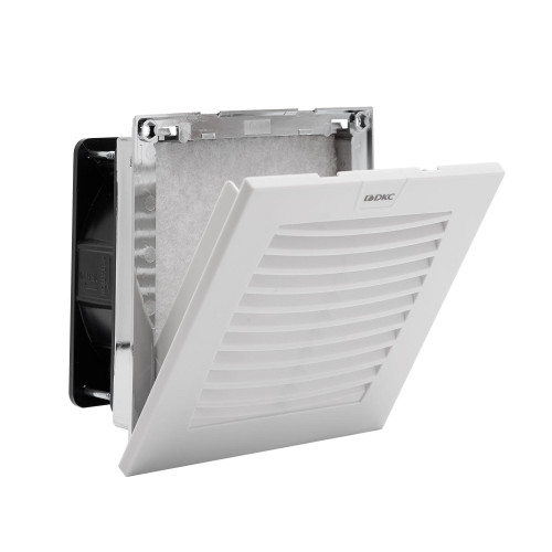 Вентилятор с фильтром ЭМС 100 м3/ч, 115&230В AC, 152х152 мм, IP54