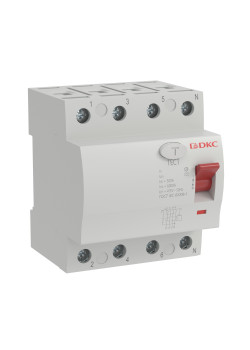 Устройство защитного отключения YON макс (YON max) типа MDL100, 4 полюса, 30mA, 63А, тип A