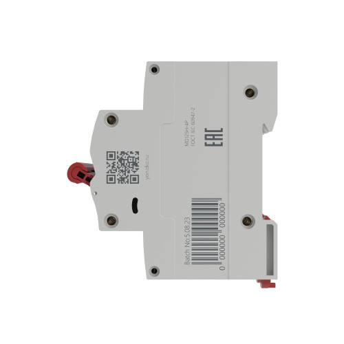 Модульный автоматический выключатель YON макс (YON max) типа MD125, 4 полюса, хар-ка D, 80A, 10кА