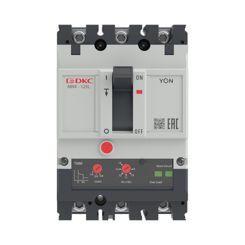 Авт. выкл. YON pro MNX125L 3P 125A 70kA при AC415V расц. TMM