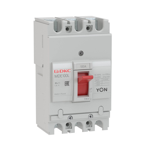 Авт. выкл. YON MDE100L016 3P 16А 6kA