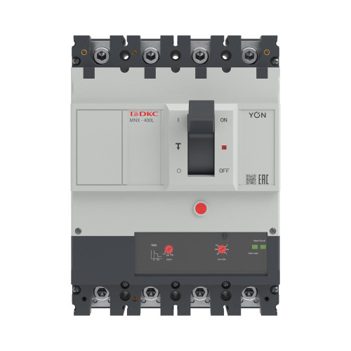 Авт. выкл. YON pro MNX400L 4P 400A 70kA при AC415V расц. TMD