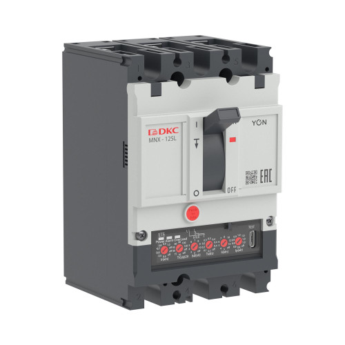 Авт. выкл. YON pro MNX125L 4P 63A 70kA при AC415V расц. ETE