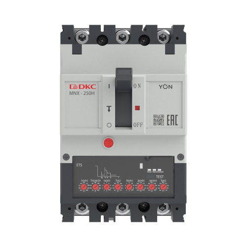 Авт. выкл. YON pro MNX250L 4P 250A 70kA при AC415V расц. ETS