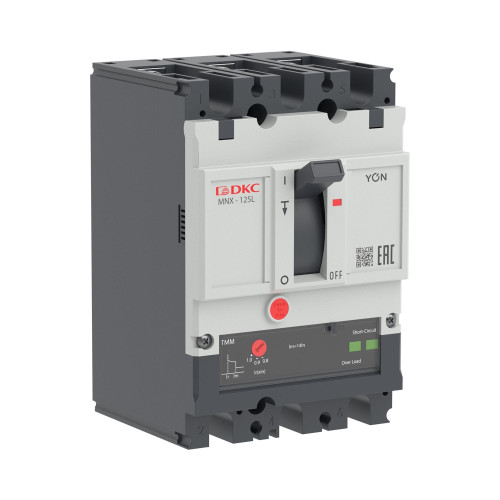 Авт. выкл. YON pro MNX125L 3P 63A 70kA при AC415V расц. TMM