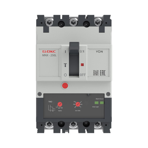 Авт. выкл. YON pro MNX250L 3P 200A 70kA при AC415V расц. TMD