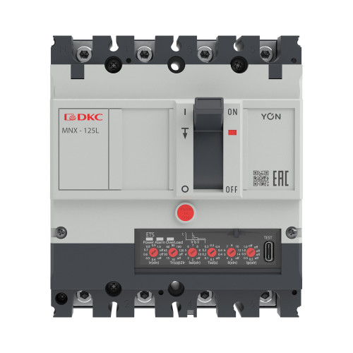 Авт. выкл. YON pro MNX125L 4P 63A 70kA при AC415V расц. ETS