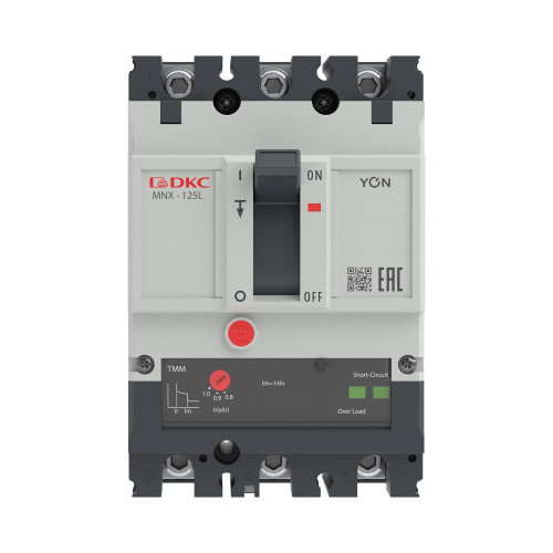 Авт. выкл. YON pro MNX125L 3P 25A 70kA при AC415V расц. TMM