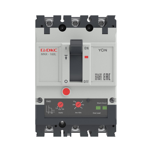 Авт. выкл. YON pro MNX160L 3P 160A 70kA при AC415V расц. TMD