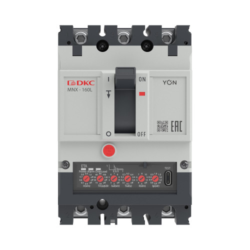 Авт. выкл. YON pro MNX160L 3P 160A 70kA при AC415V расц. ETE